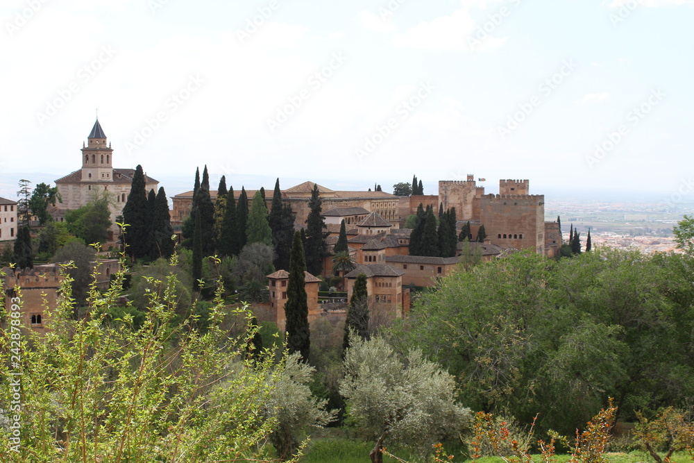 Forteresse l'Alhambra de Grenade