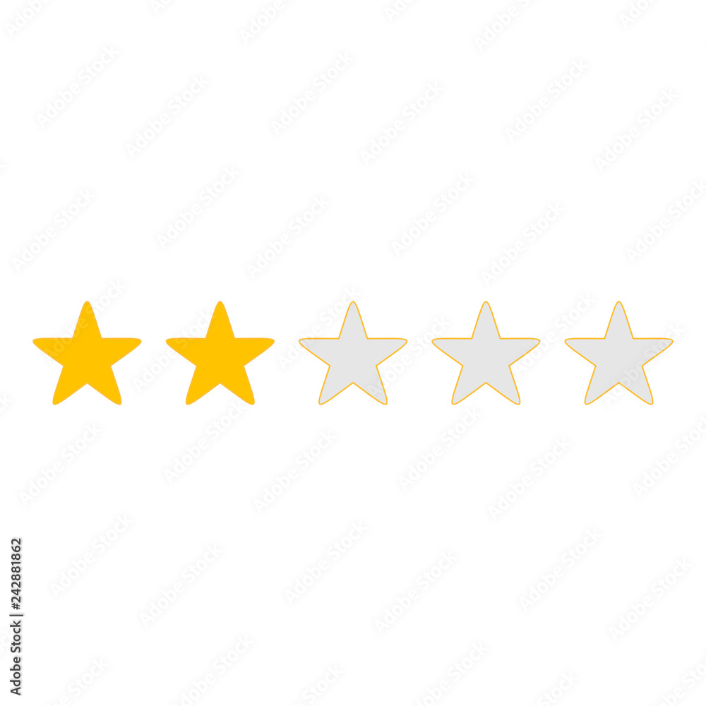 Rating stars vector icon. Five stars customer product rating review flat icon for apps and websites. Star icon vector. Classic rank isolated. Rating stars vector icon. Five stars customer product rating review flat icon for apps and websites. Star icon vector. Classic rank isolated.