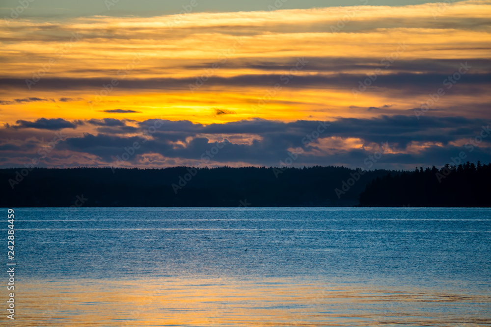 Fototapeta premium Rich Northwest Sunset 2