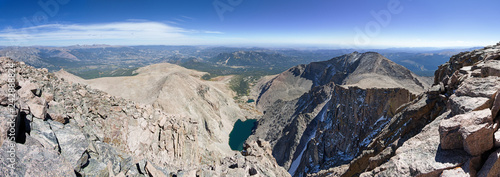 Longs Peak Summit Panorama