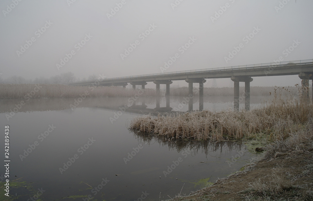 Winter of the river.