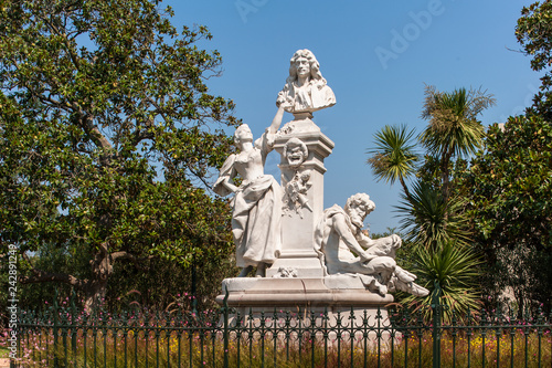 Molière-Denkmal in Pézenas in Südfrankreich