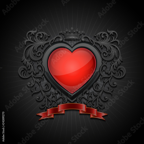 Valentine's day greeting card