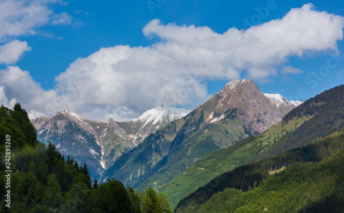 Alps mountain summer view, Austria