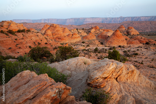 Desert formations at sunrise © David Halgrimson