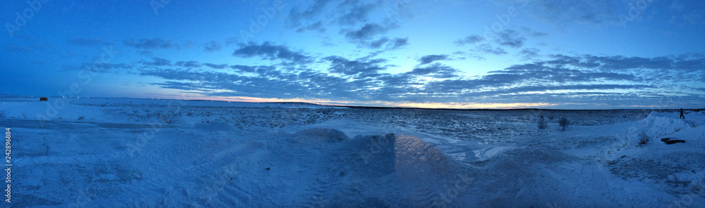 Obraz premium Cold Alaska Sky