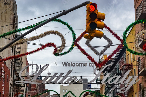 Photography Little Italy logo, New York City, United States