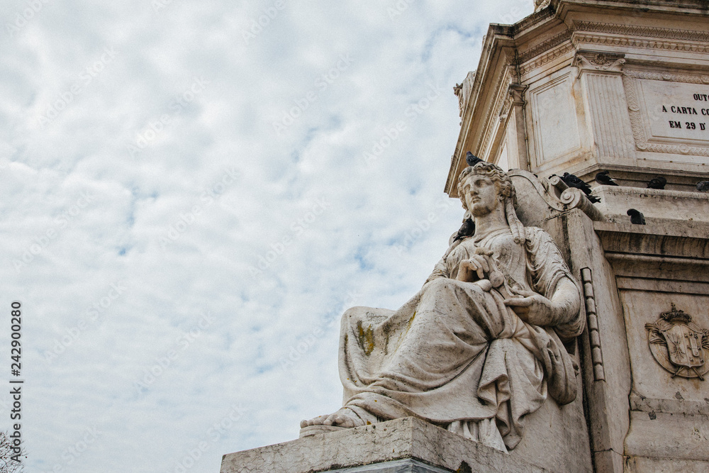 Monument in Lisbon, Portugal