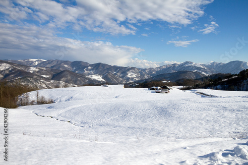 Rossiglione, Appennino Ligure, Panorami innevati