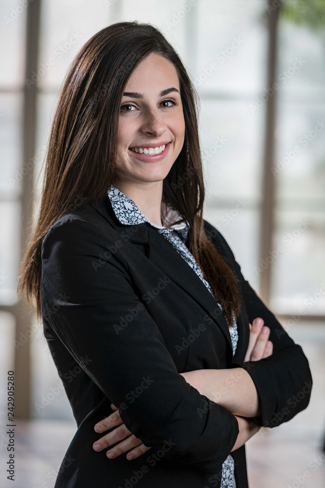 Portrait of a Young, Beautiful, Well Dressed, Business Woman Portrait of a Young, Beautiful, Well Dressed, Business Woman