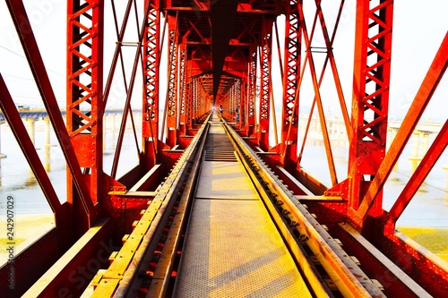 Lord Curzon bridge Allahabad photo