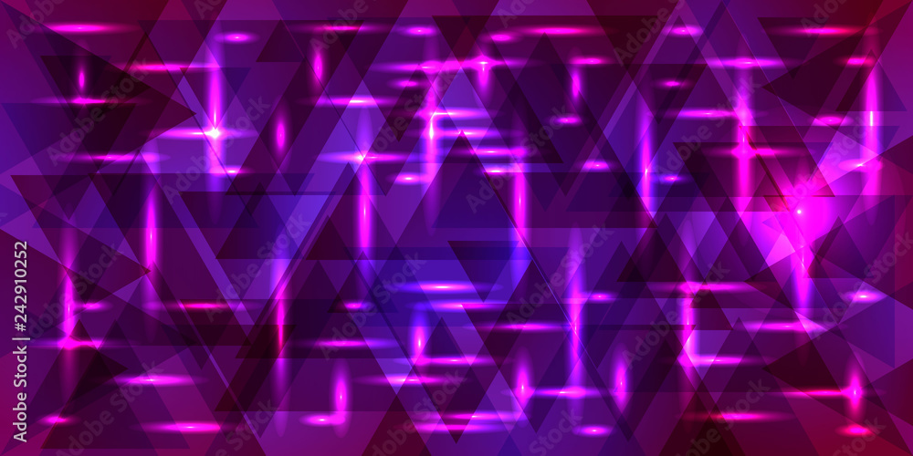 Purple intersections on ultramarine metal background. Bright pattern for a festive mood and interior decoration Purple intersections on ultramarine metal background. Bright pattern for a festive mood and interior decoration