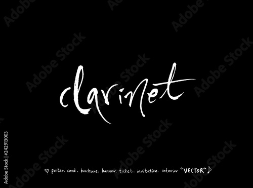 음악회 포스터 / 손으로 그린 음악 일러스트