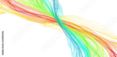 Fliegende Stoff Hintergrund