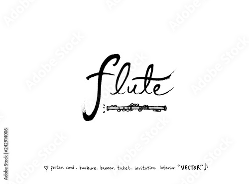 음악회 포스터 / 손으로 그린 음악 일러스트