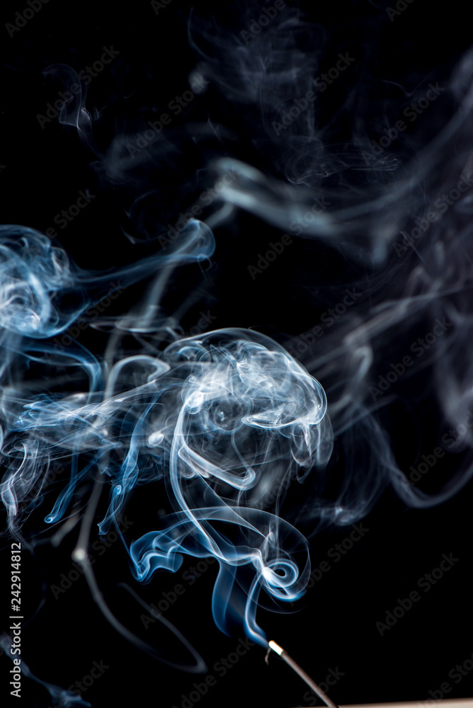 white smoke on black background white smoke on black background