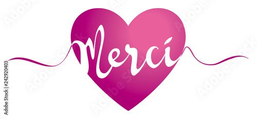 MERCI_COEUR ROSE