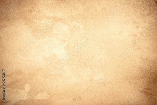 Old dirty sheet of paper as background or texture