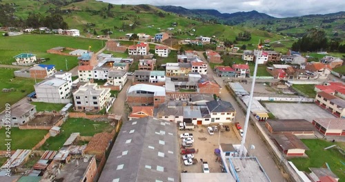 A Small Ecuadorian Village near Ingapirca
