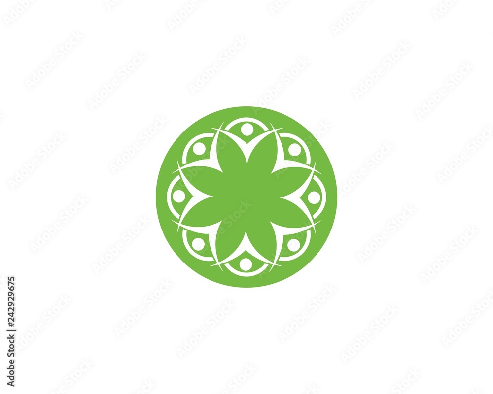 Adoption and community care Logo template Adoption and community care Logo template