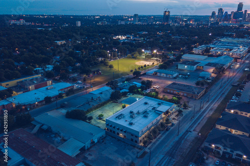 Austin Skyline at Dusk © Hank + Tank