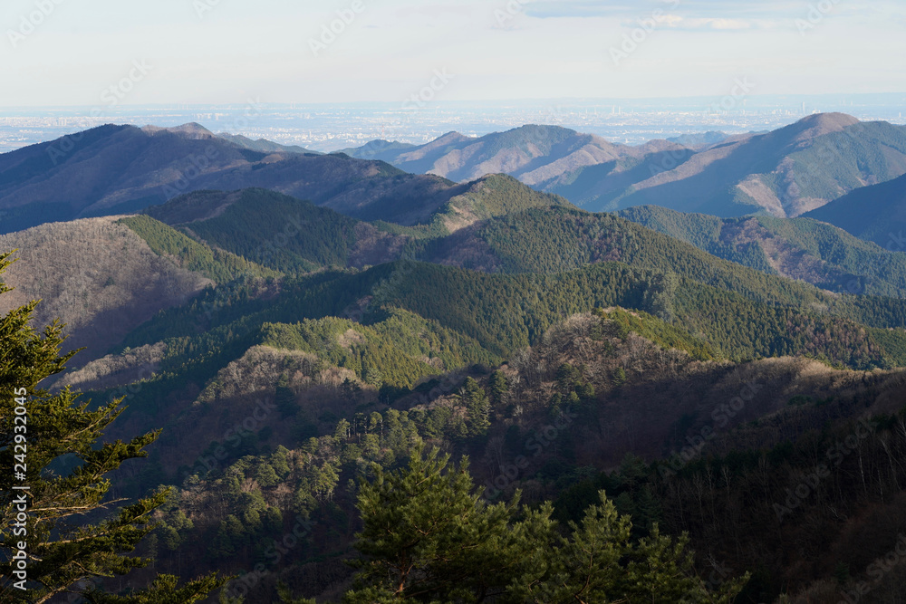 A series of mountains