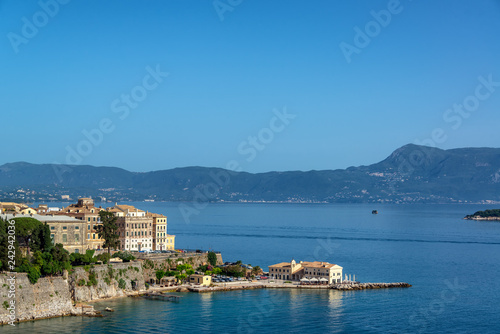 Corfu Town and Ionian Sea