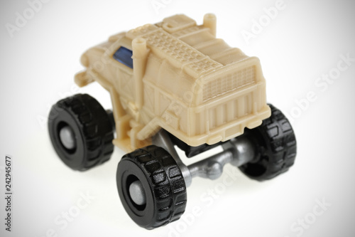 Scale Model toy jeep photo