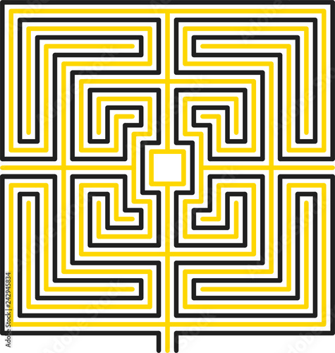 roman maze, square, variant 13