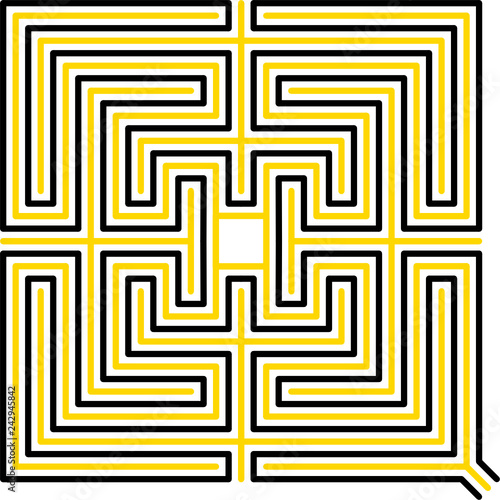 roman maze, square, variant 11