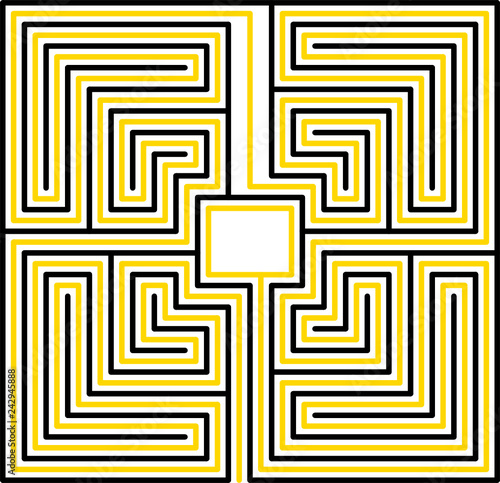 roman maze, square, variant 1