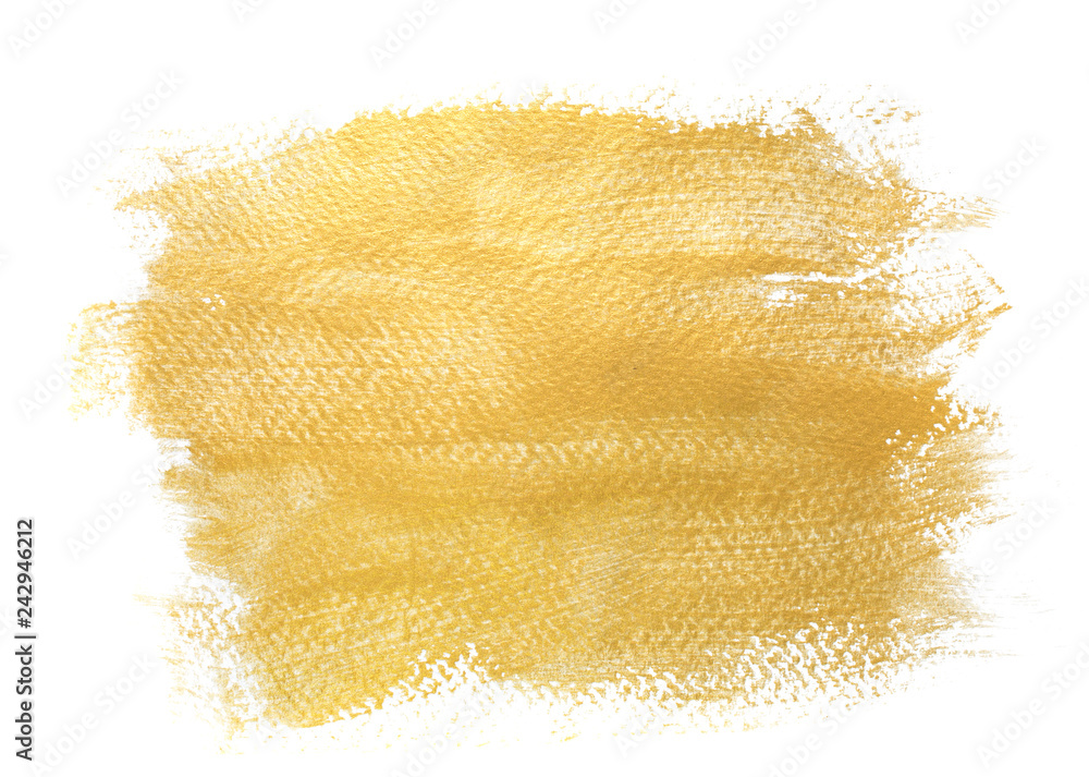 golden watercolor stain 