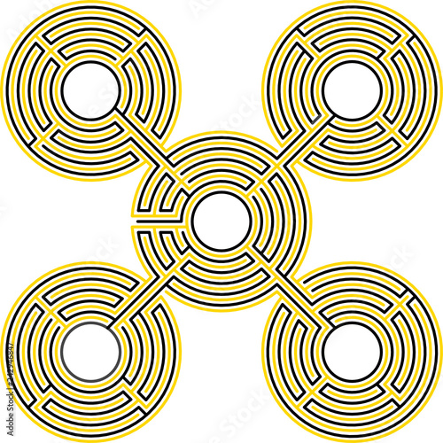 Rome, 5 circles