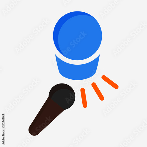 Flat Rap pixel perfect vector icon