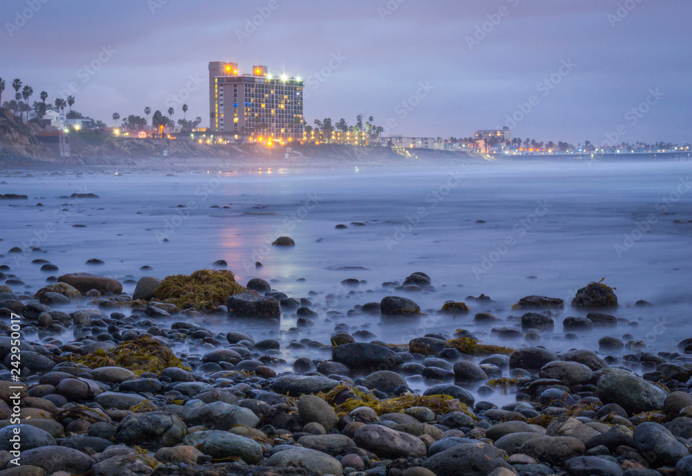 San Diego Night Seascape