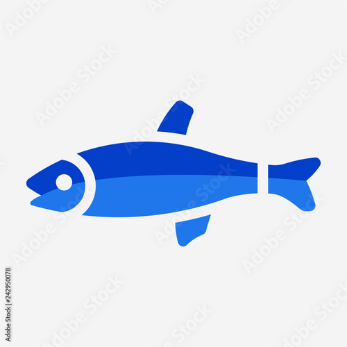 Flat Anchovy pixel perfect vector icon