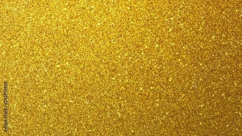 Golden glimmered seamless loop abstract motion background