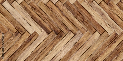 Seamless wood parquet texture horizontal herringbone brown various
