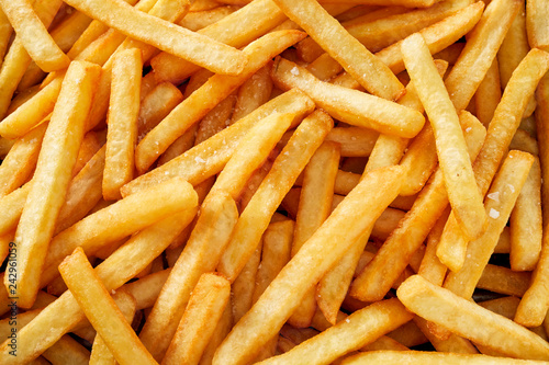 Fotografia Full frame of french fries