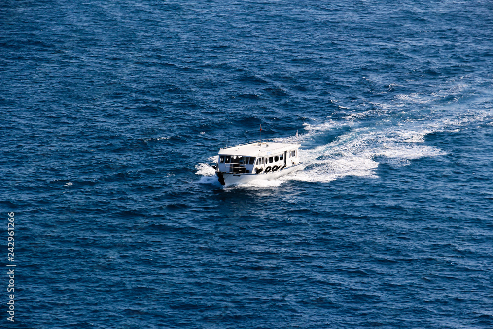 ferry boat speeding ferry boat speeding