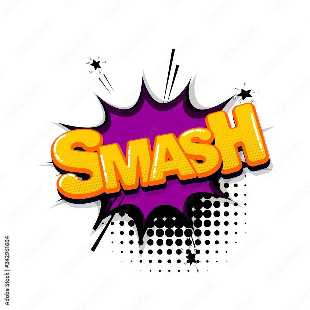 Pop art comic text Pop art comic text