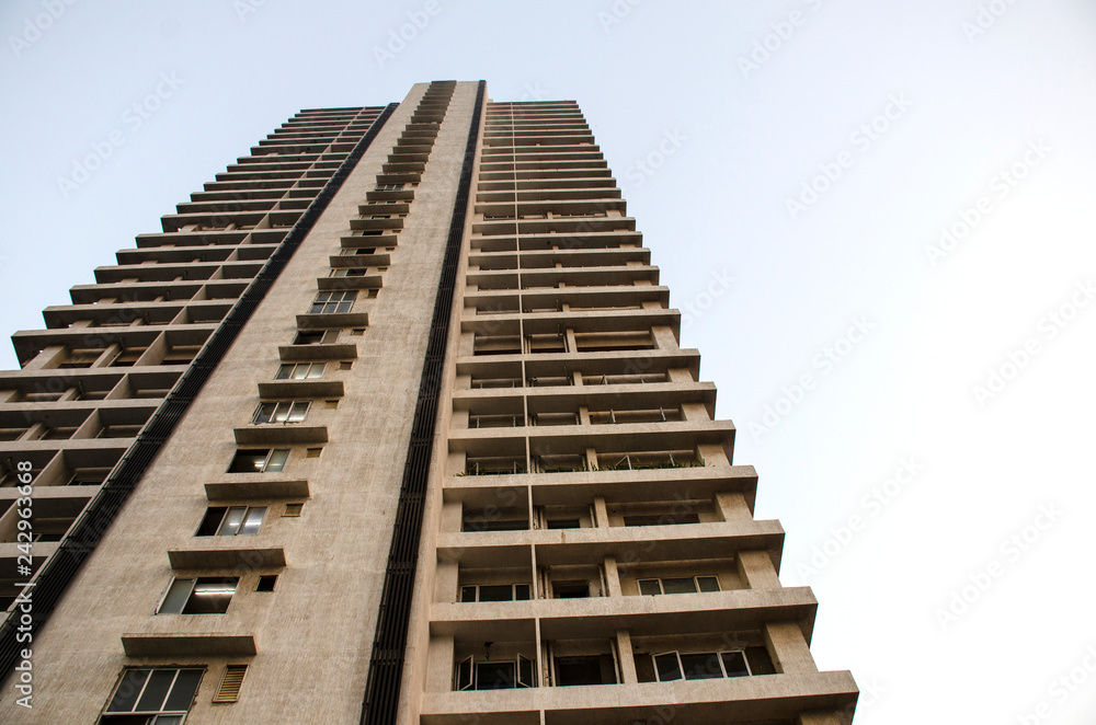 a modern tower fully constructed in asia india south mumbai