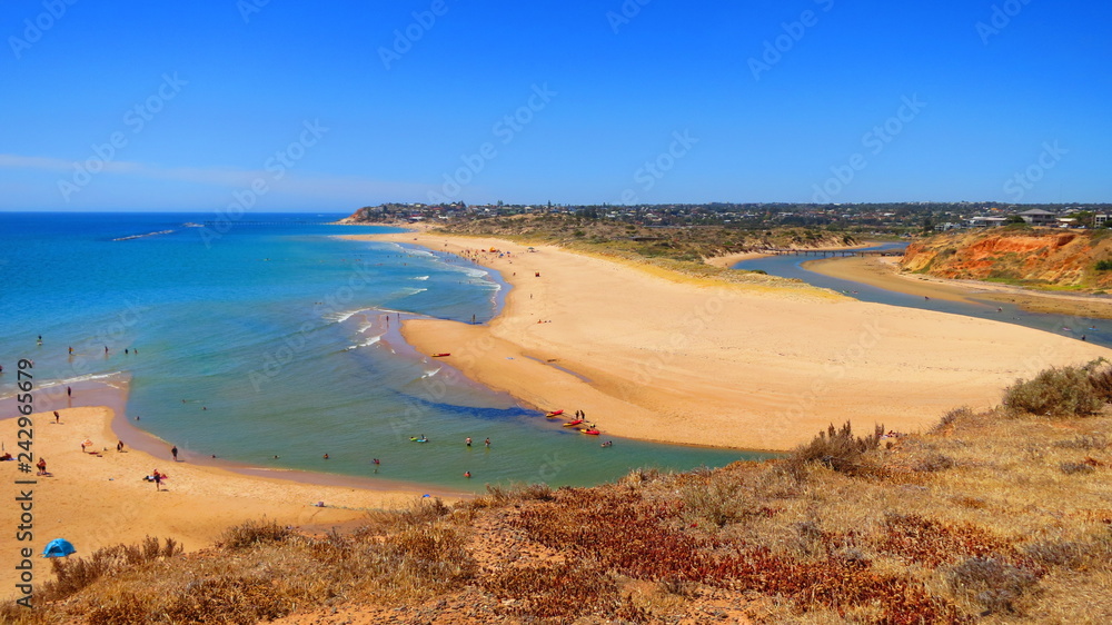 beach in adelaide, australia beach in adelaide, australia