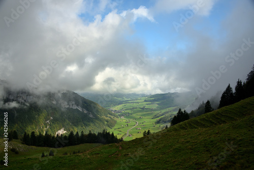 Wolken   ber dem Appenzeller Land