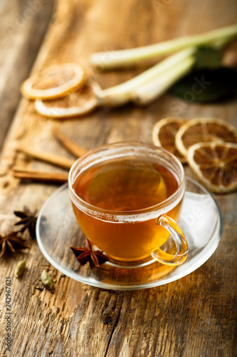 Warming lemongrass tea