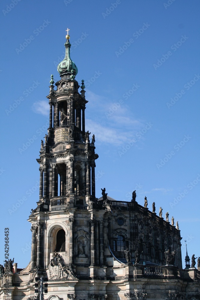 Katholische Hofkirche in Dresden, Germany