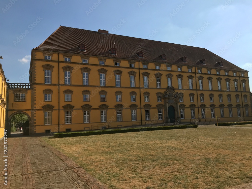 Obraz premium Schloss Osnabrück (Niedersachsen)