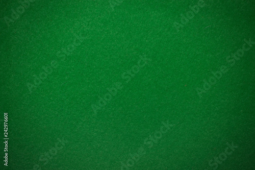 Texture green felt wich vignette