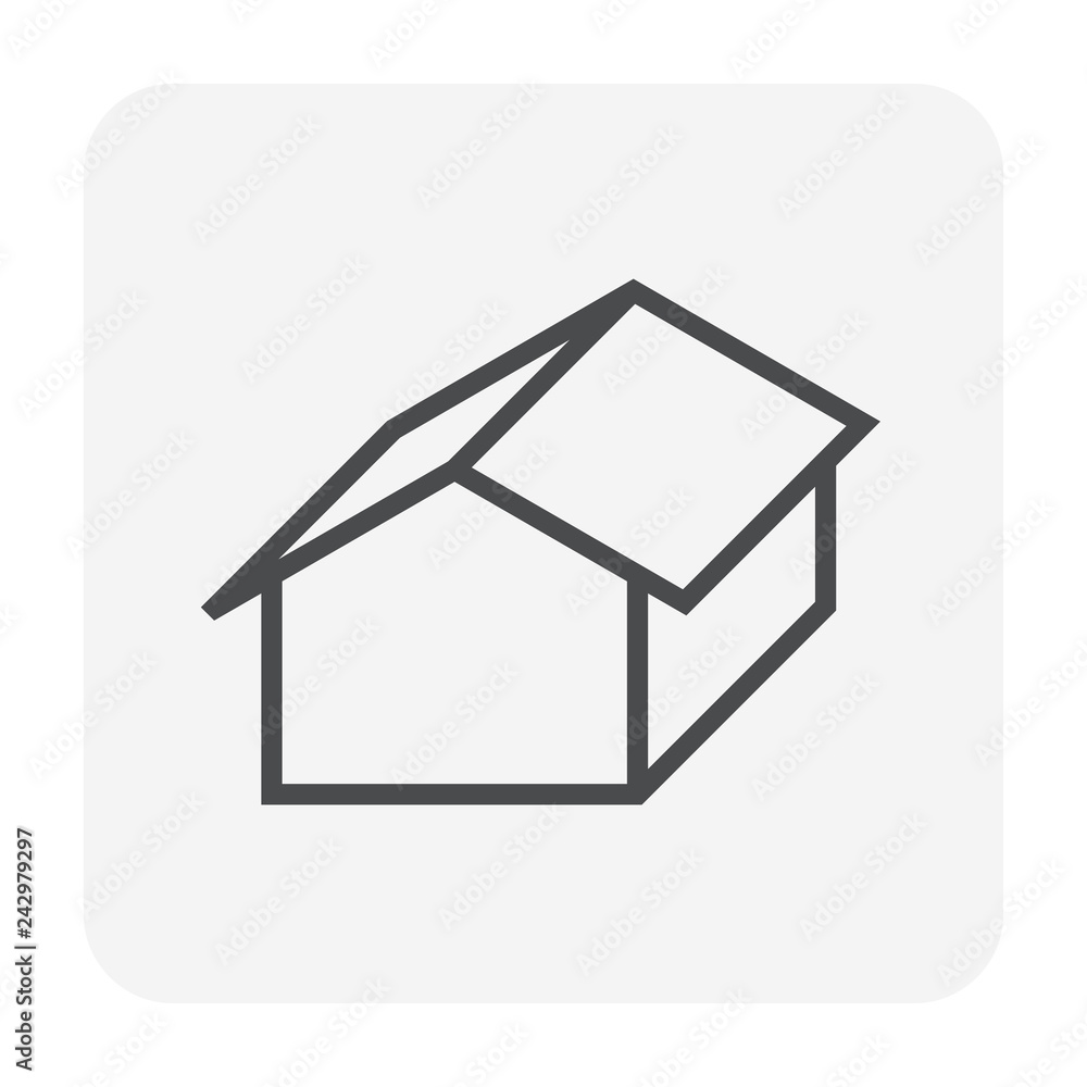 roof home icon roof home icon