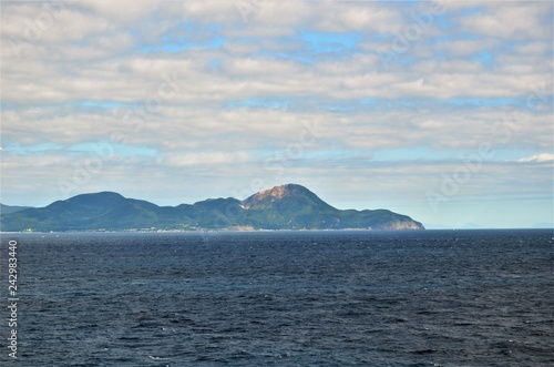 Japanese island in the sea © Mariusz